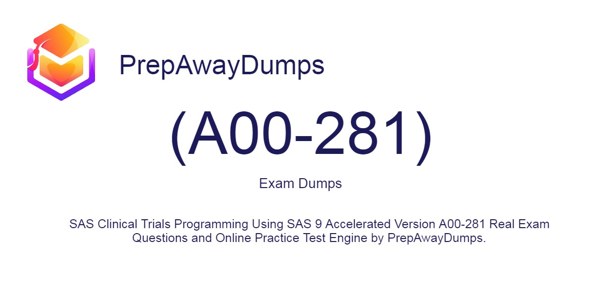 A00-281 Exam Dumps SAS Institute Practice Test, PDF, VCE