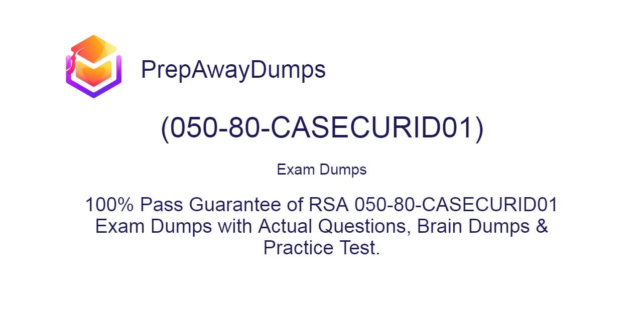 050-80-CASECURID01 Exam Dumps Actual Question &amp; Answer