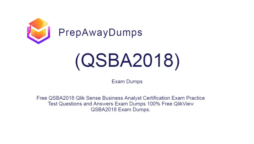 QSBA2018 Exam Dumps