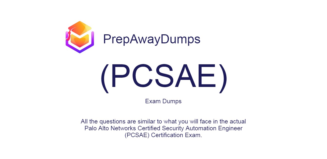 PCSAE Exam Dumps Authorized Palo Alto Networks Free Demo