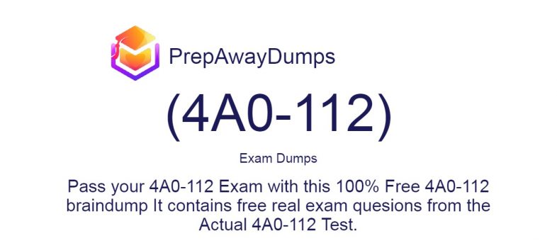 4A0-112 Exam Dumps VCE Practice Test Questions - Answer