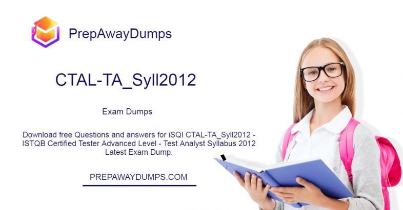CTAL-TA_Syll2012 Exam Dumps PDF Questions and Answer
